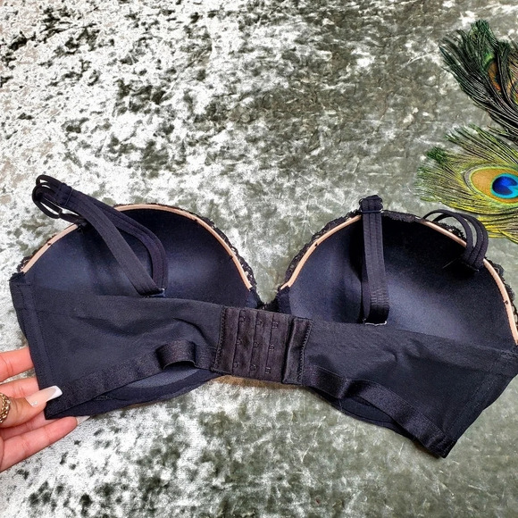 Victoria's Secret Very Sexy Multi-Way Multi-position Black Lace Bra - Picture 4 of 7